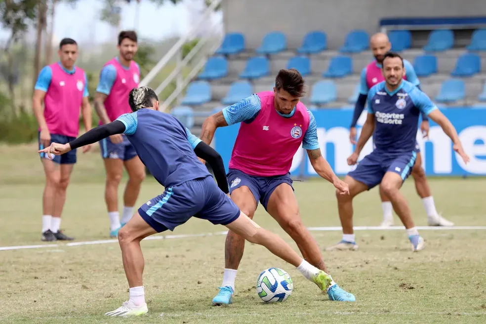 Bahia treina e segue a preparação para o próximo jogo