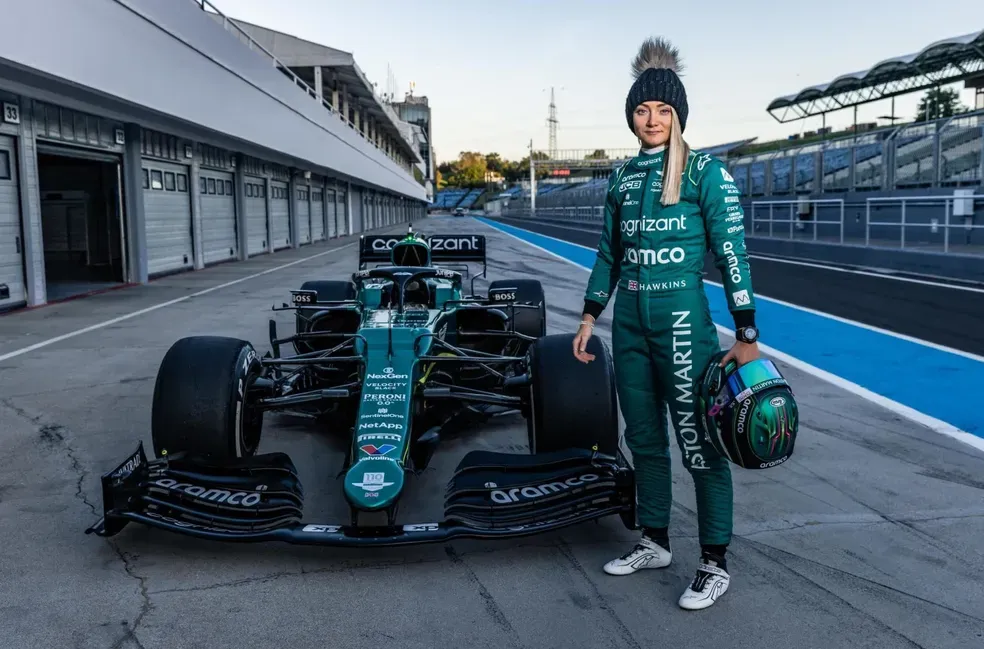Primeira mulher a testar F1 desde 2018