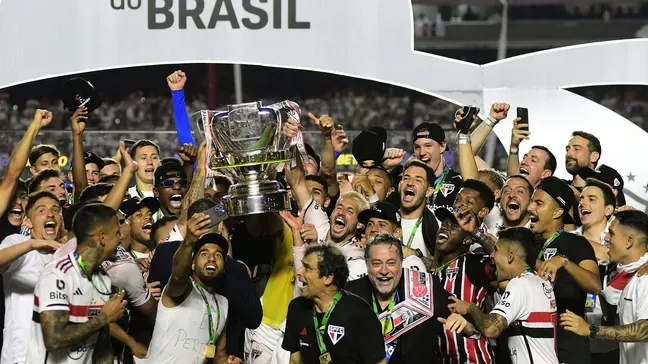 São Paulo é Campeão pela primeira vez da Copa do Brasil