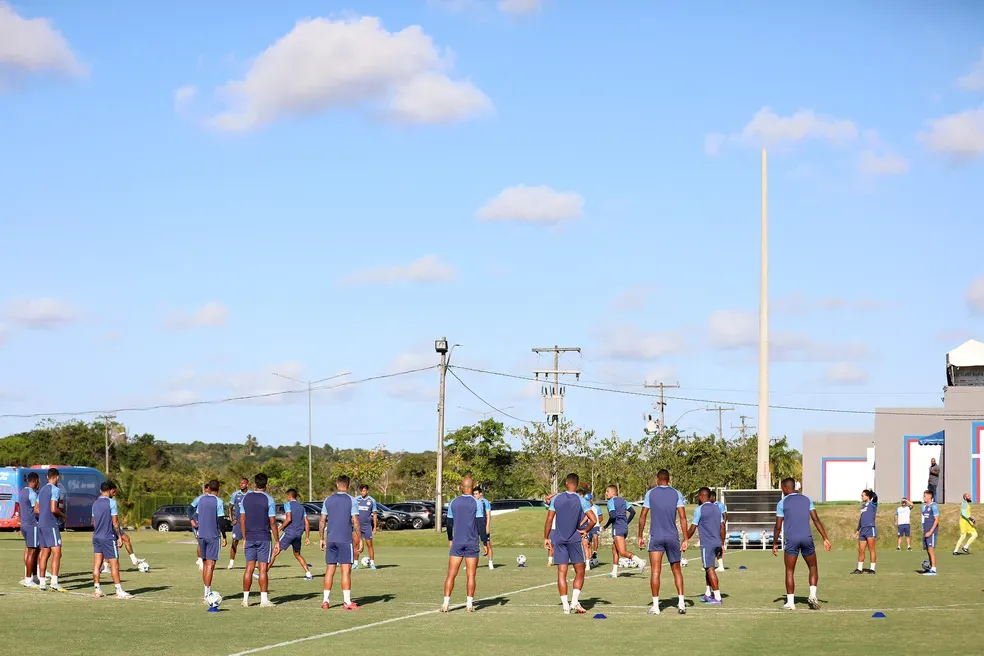 Bahia finaliza a preparação para jogo contra o Internacional