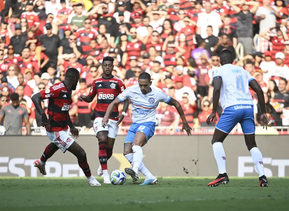 Bahia perde para o Flamengo por 1 a 0 no Maracanã
