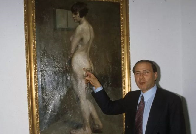 Coleção de arte 'imprestável' de Berlusconi vira dor de cabeça para herdeiros