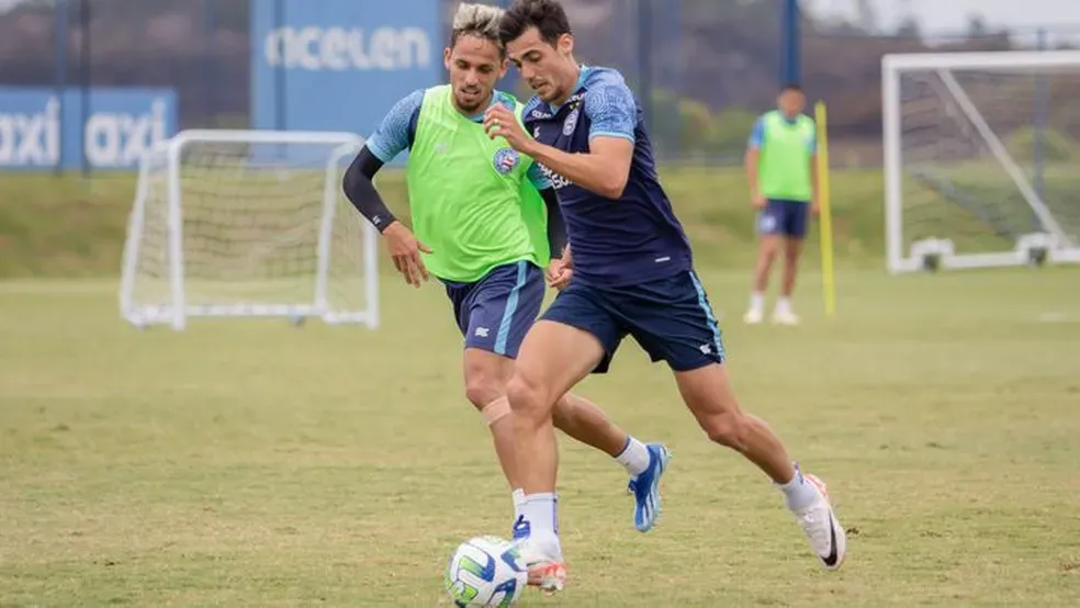 Bahia fez ultimo treino em Salvador para enfrentar o Corinthians