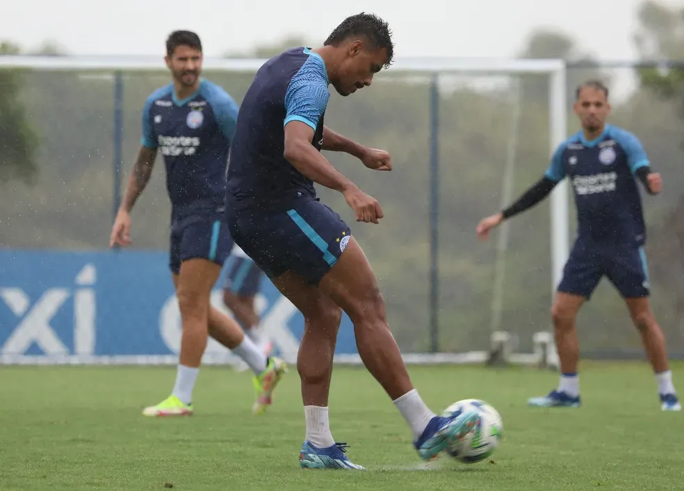 Bahia realizou treino tático e trabalhou construção de jogadas ofensivas