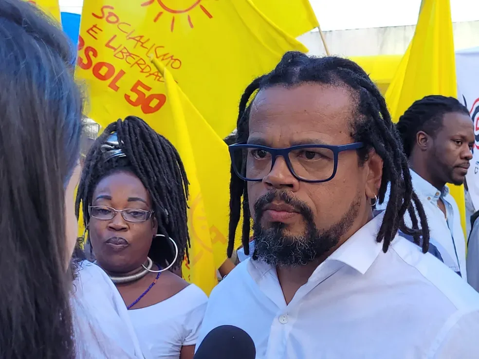 Kleber Rosa reforça candidatura do PSOL em Salvador.