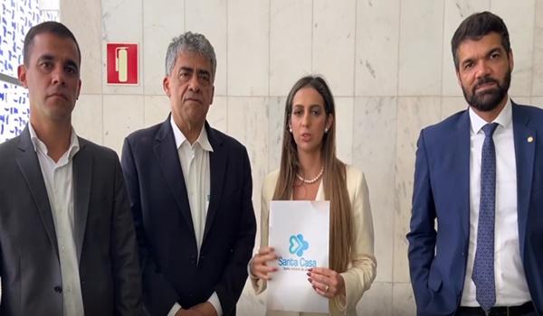 Santa Casa de Santo Antônio de Jesus busca, em Brasília, recursos para ampliar serviços