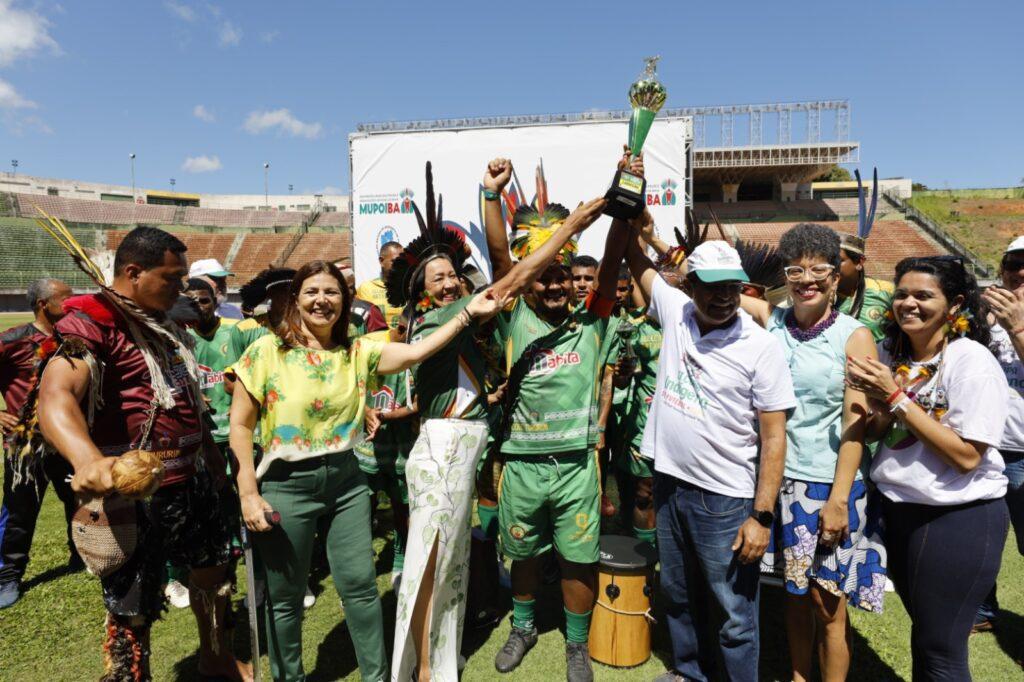 Seleção Pataxó Aktxurá Eoató é campeã da 2° Copa Indígena de Futebol
