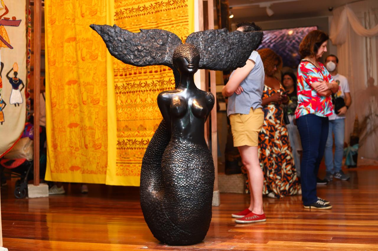 Veja imagens da mostra que reconta o livro 'Um defeito de cor'; exposição marca reabertura do Museu da Cultura Afro-Brasileira