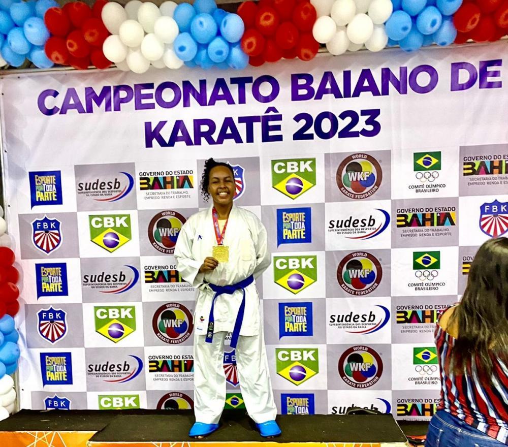 Atleta Matense é vice campeã nacional de Karatê