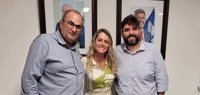 Chefe de gabinete de Jerônimo, Hassan e Edione tentam viabilizar visita do governador à Jaguaquara
