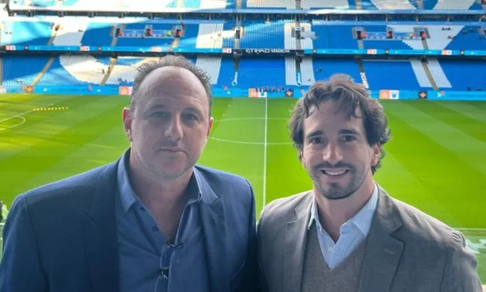 Rogério Ceni aproveita férias para ir à Inglaterra fazer imersão no Grupo City