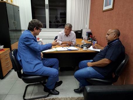 Rosemberg Pinto busca parcerias para UFBA na área de pesquisas