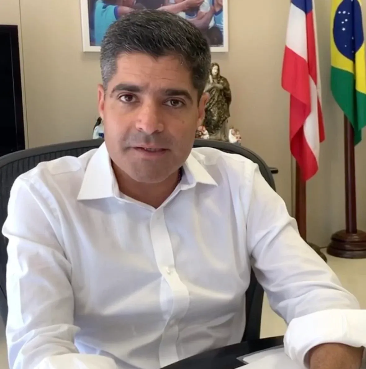 ACM Neto lamenta a morte de Doutor Zevaldo, ex-prefeito de Serrinha