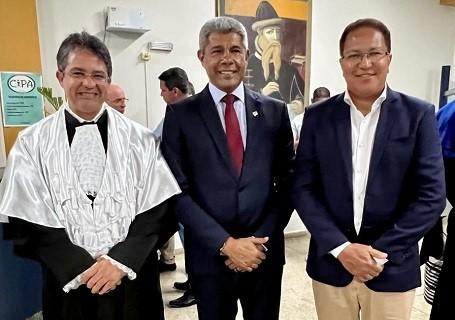 JERÔNIMO REAFIRMA PARCERIA COM AUGUSTO CASTRO.