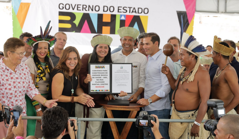 No município de Banzaê, governador Jerônimo Rodrigues inaugura equipamentos de saúde e infraestrutura e autoriza novas obras