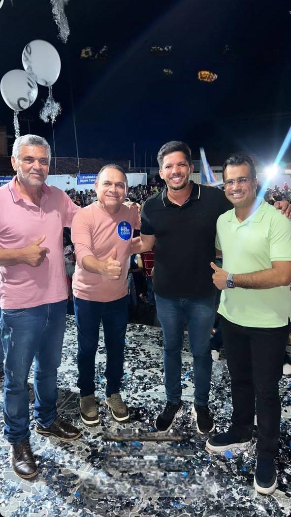 Cássio Cursino oficializa pré-candidatura à prefeitura de Sítio do Mato.