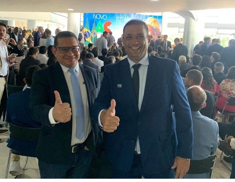 Marão cumpre agenda ao lado de Bento que poderá ser seu candidato