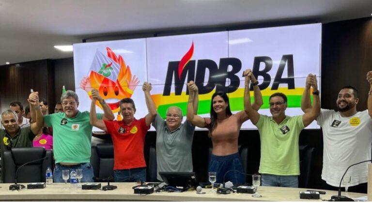 MDB GARANTE APOIO A GERALDO DURANTE ATO DE FILIAÇÃO E POSSE DE SUA DIRETORIA EXECUTIVA