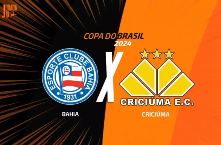Bahia enfrenta o Criciúma na Copa do Brasil hoje 19h na Arena Fonte Nova