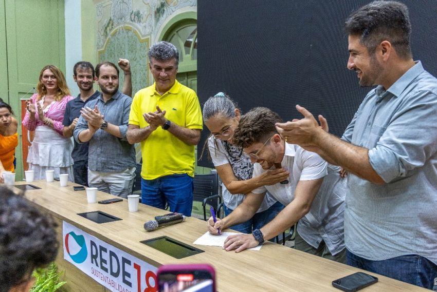 Breno Garibalde oficializa filiação à Rede Sustentabilidade