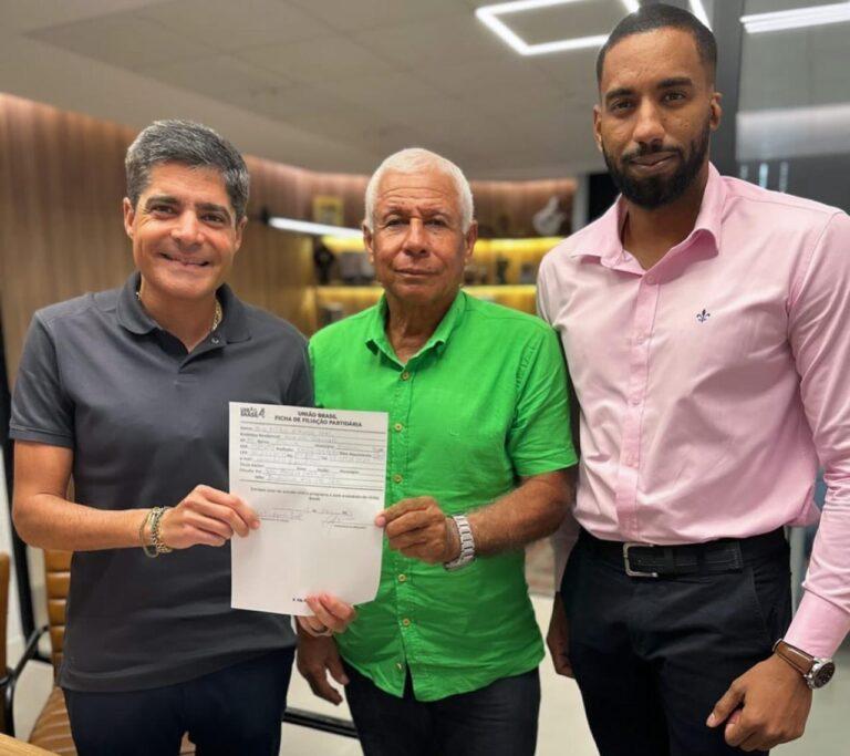 Capitão Azevedo fortalece cenário político em Itabuna com filiação ao União Brasil.