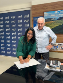 ITAMARIA BARBOSA SE FILIA AO PSD PARA SER CANDIDATA A PREFEITA