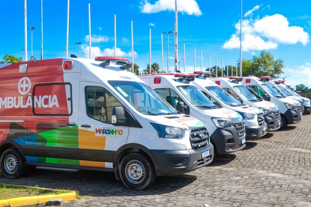 Maranhão vai receber 72 ambulâncias e quatro Centrais de Regulação do SAMU