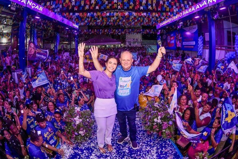 “Eu e Belivaldo temos a inquietude da juventude e a sabedoria da experiência”, diz Yandra Moura.