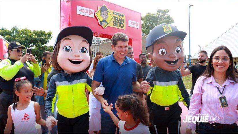 Prefeitura inaugura primeiro Circuito do Trânsito para estudantes das escolas municipais