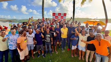 SINDILIMP DECLARA APOIO A PRE CANDIDATURA DE BENTO LIMA NO ENCONTRO EM QUE COMEMORA O DIA DO GARI