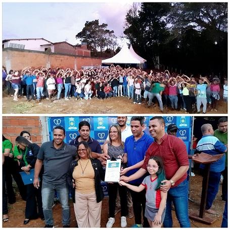 ASSINATURA DA ORDEM DE SERVIÇO DO PRÉDIO DA NOVA CÂMARA