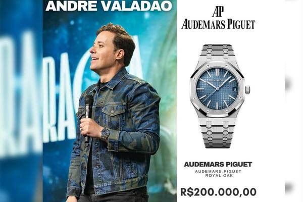 Luxo e Controvérsia: Os Relógios Milionários do Pastor André Valadão