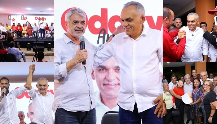 Odacy Amorim lança pré-candidatura a prefeito de Petrolina com apoio decisivo de lideranças progressistas.