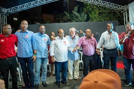 PT LANÇA PRÉ-CANDIDATURAS DE NEGO DE SARONGA, PROFESSOR ZÉ WASHINGTON E VEREADORES