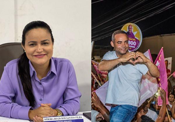 Débora Régis lidera com 66,5% das intenções de voto em Lauro de Freitas na pesquisa AtlasIntel/A TARDE.