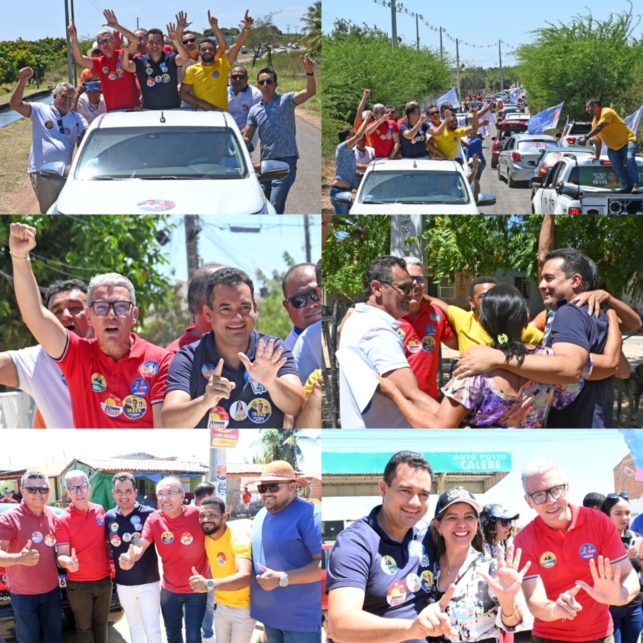 Carreata de Andrei e do Time de Lula reforça apoio da população da zona rural