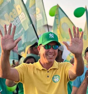 Pesquisa IPEX indica vitória de Moab Santana em Riachão das Neves.