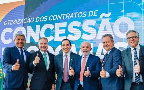 Governador Jerônimo participa do lançamento de programa do Governo Federal para modernização de rodovias