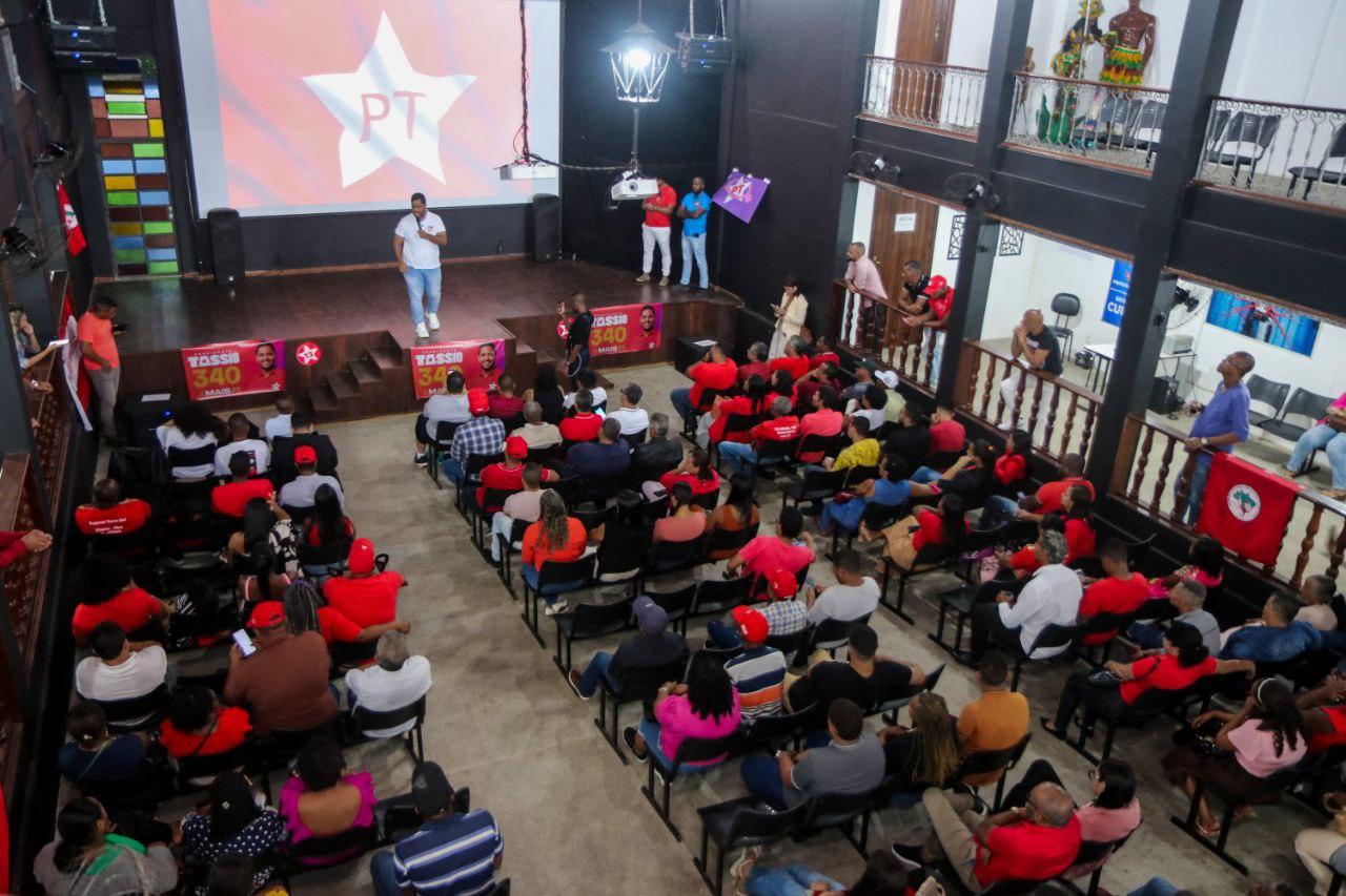 Lideranças do Baixo Sul apoiam Tassio Brito para Presidência do PT Bahia.