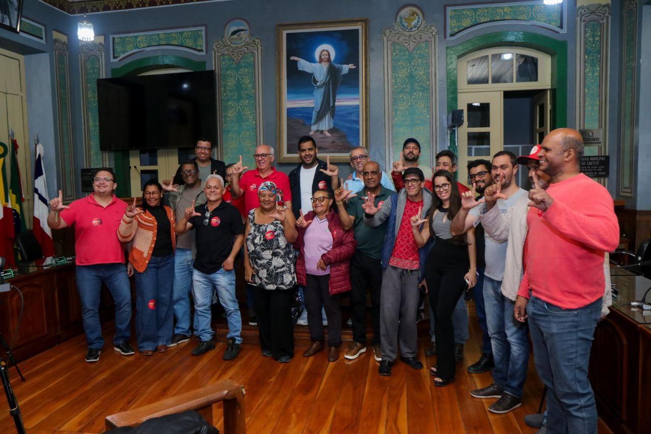 Lideranças regionais debatem eleições internas do PT e fortalecimento da democracia, em Caetité.