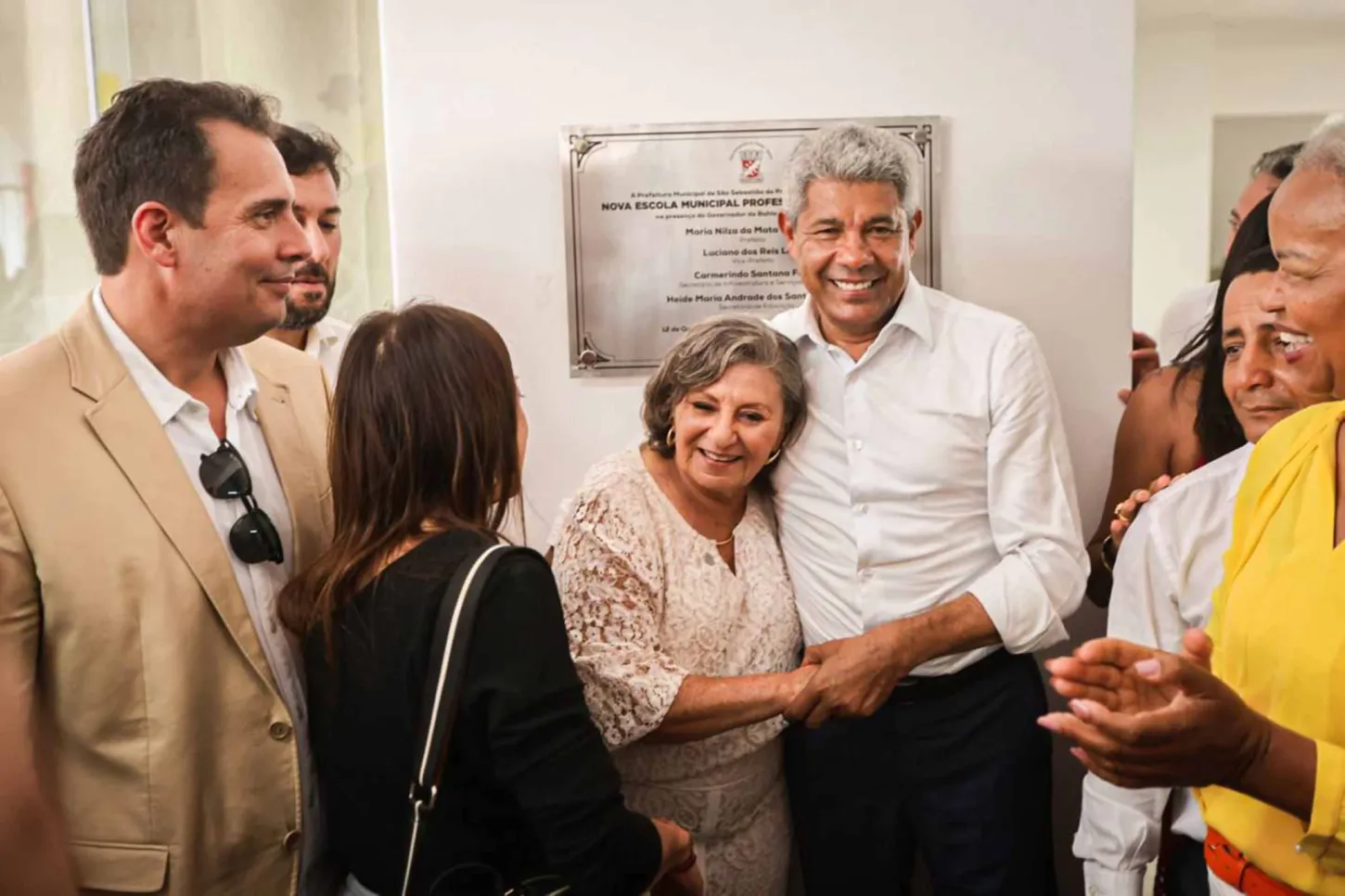 Prefeita de São Sebastião do Passé declara apoio total a Jerônimo: “Minha vida política vai te pertencer”.