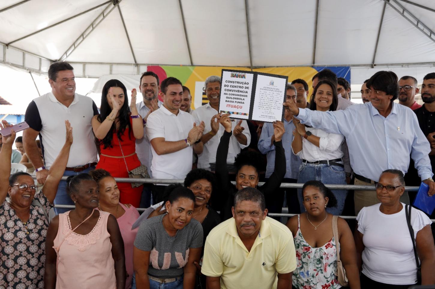 Jerônimo inaugura escola modelo e anuncia pacote de R$ 25 milhões que transforma educação e infraestrutura em Ituaçu.
