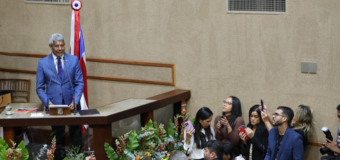 Jerônimo destaca queda histórica da violência e defende política de segurança com comando e estratégia na ALBA.